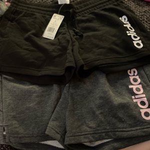 Women’s Two pair of Adidas shorts